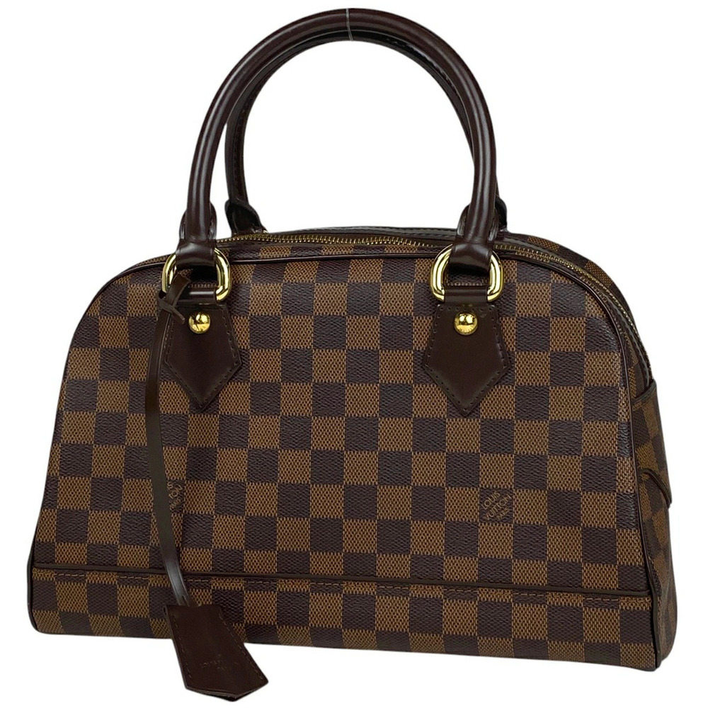 Louis Vuitton Duomo Tote Bag Handbag Damier Brown